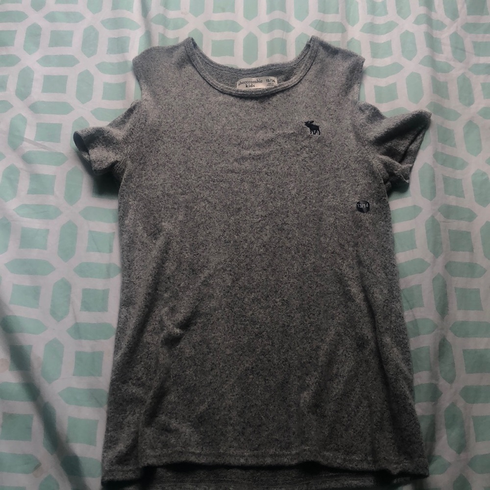 Abercrombie Kids Soft Cold Shoulder Tee